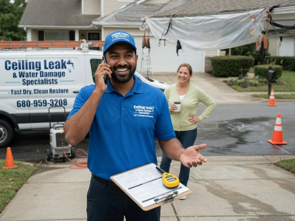 Ceiling Leak Cleanup Nazlini, AZ FAQs